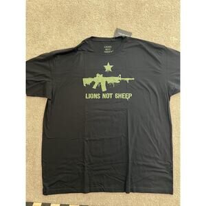 Lions Not Sheep AR-15 Limited Edition‎ t-shirt. NEW xxxl 3XL